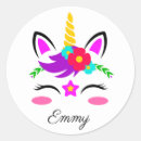 Search for colourful fantasy stickers Cute
