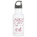 Search for pink glitter water bottles Girly