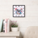 Recherche de chouette bleue horloges Chouettes