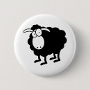 Recherche de moutons drôles badges Bande dessinée