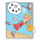 Search for for basketball players stickers For kids