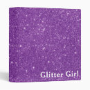 Search for notebook binders Glitter