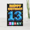 Search for 13th birthday cards Kids