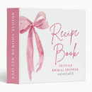 Search for pink bows and binders Bride
