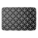 Search for white and black circle bath mats Monochrome