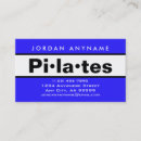 Recherche de classe de pilates cartes visite Pour tous