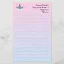 Search for pretty lined stationery paper Pink