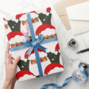 Search for brown santa wrapping paper Green