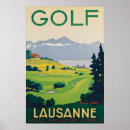 Search for golf advertising posters Retro tourism