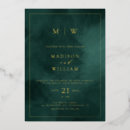 Search for foil elegant wedding invitations Watercolor