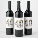 Search for anniversary wine labels Photo collage