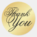 Search for formal thank you stickers Gold