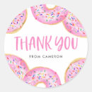 Search for pink donut stickers Sprinkles