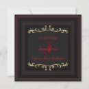 Search for red and black 21st birthday invitations Classy