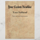 Recherche de la antique prospectus Papier