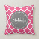 Search for bright pink pillows Grey