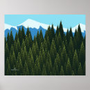 Search for fractal posters Blue