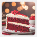 Search for red cake stickers Dessert