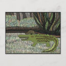 Recherche de le crocodile cartes postales Reptiles