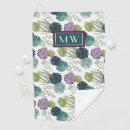 Recherche de cactus golf towels Monogramme