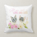 Search for siamese cat pillows Kitty