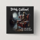 Search for drinking coffee buttons Skeleton