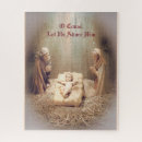 Search for religious christmas puzzles Manger
