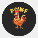 Search for rooster lover stickers F caw f
