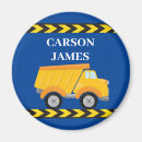 Search for construction truck magnets For kids