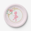Recherche de ballerina paper plates Girl