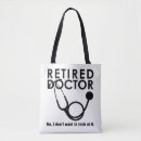 Search for retirement tote bags Black and white