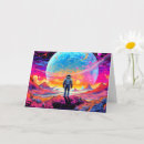 Search for cosmonauts cards Outer space