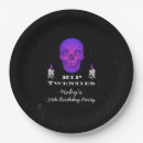 Search for gothic skull plates Black