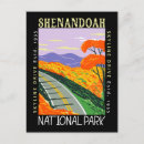 Search for shenandoah national park postcards Appalachian trail