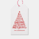 Search for happy new year gift tags White