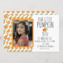 Recherche de citrouilles heureux invitations Citrouille d'halloween