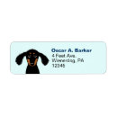 Search for doxie return address labels Dog