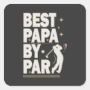 Search for fun golf stickers Dad
