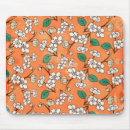Recherche de blanc orange tapis souris Coloré