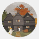 Search for haunted house stickers Witch