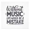 Search for antique typography posters Music