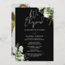 Search for anniversary wedding announcement cards Black and white