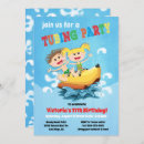 Search for tubing party invitations Boy