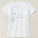 Recherche de sql tshirts Dba