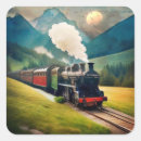 Search for vintage steam train stickers Travel