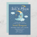 Search for over the moon baby boy shower invitations Space