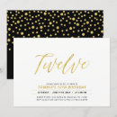 Recherche de 12 ans invitations Minimaliste