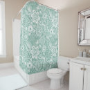 Search for white lace shower curtains Floral