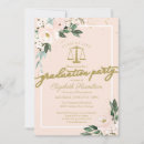 Search for blush pink graduation invitations Gold glitter