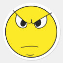 Search for frowning face stickers Yellow
